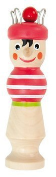 Rico Design Strickliesel Karl, rot, mit Nadel