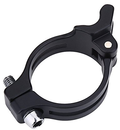 Bike Derailleur Clamp Road Bike Frame Tag Front Derailleur Clamp Ring Braze-on Adapter for Bike