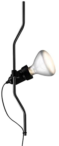 Flos Parentesi Dimmer Element, complemento para lámpara Parentesi, compuesto por arco metálico, portalámparas y cable con interruptor, versión regulable, color negro