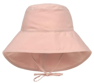 LÄSSIG Unisex Baby Für Kinder Sonnenhut, Rosa, 43-45 EU