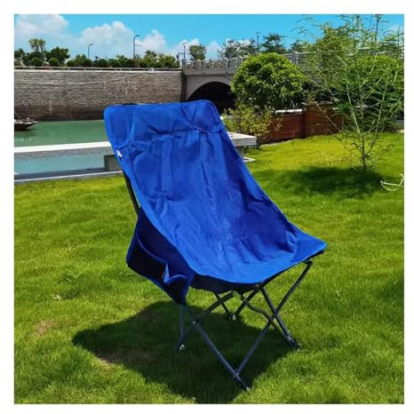 XXAD553TY Campingstuhl Faltbar Klappstühle for den Außenbereich, Liegestühle mit hoher Rückenlehne, Moon Chairs Faltbare Campingstühle