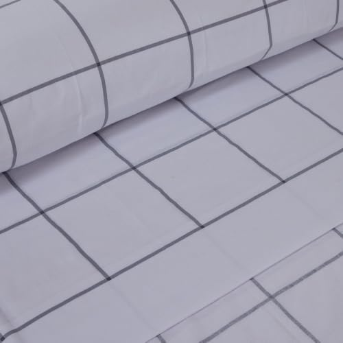 10XDIEZ Juego de sábanas algodón - Cama 120cm, ONA Blanco