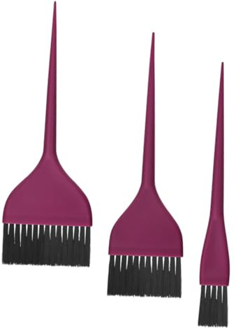 OATIPHO 3piezas Cepillo Para Teñir El Cabello Profesional Kit De Pinceles De Brocha Para Aplicar Tinte Herramientas Esenciales Para Salones De Belleza y Estilistas