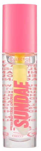 Collection Cosmetics Tri-Peptide Gloss, Lip Gloss, Hydrating Formula, 6.5ml, Sundae