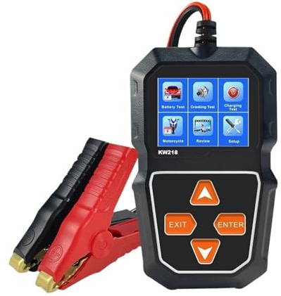 Testeur De Batterie De Voiture 6V 12V, Analyseur De Système De Moto Et De Camion, Outil De Test De Démarrage De Charge 2000CCA