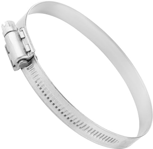 Boltza® Ultra 316 Stainless Steel High Torque Hose Clamp – Marine Grade Worm Drive Clip (70-95mm)
