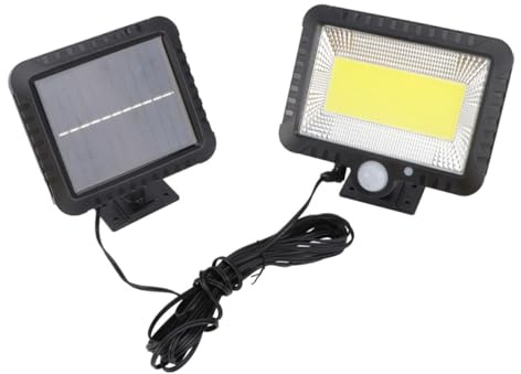 BAZEITFLOW 2 pezzi Lampade da Parete LED Cob con Rilevamento di Movimento per Esterno Impermeabili per Giardino e Cortile Modalità e Rilevamento Veloce Fino