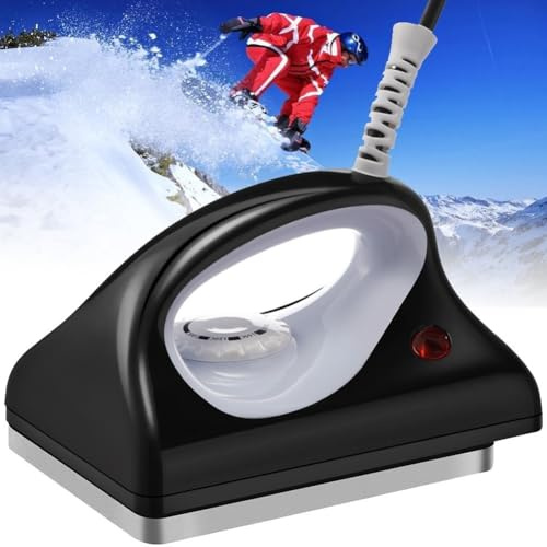 Ferro da sci per snowboard commerciale, ferro da neve per ceretta, ferro da neve a temperatura regolabile, cera per sci e snowboard, cera per proteggere lo snowboard