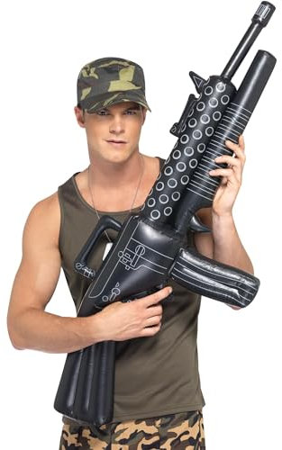 Smiffy's Smiffys Ametralladora hinchable, 112cm Halloween