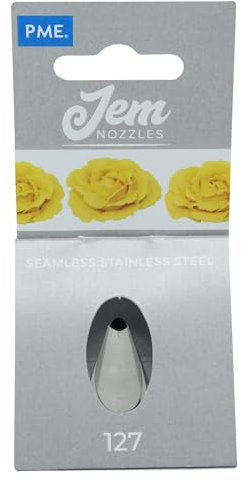 Pme Bocchetta Decorativa, Acciaio Inossidabile, Argento