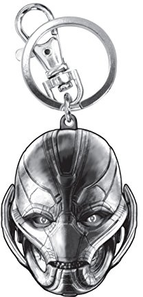 Marvel Avengers 2 Ultron Head Pewter Key Ring Action Figure