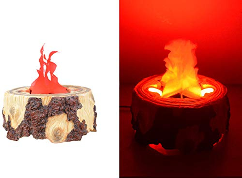 TOPCHANCES Electric LED Flamsee 3D Fake Fire Lamp Eeffect Torch Light for Halloween Xmas Party Decor Holiday Supplies