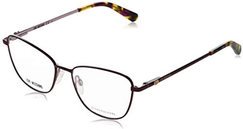 Moschino Love Unisex Mol552 Sunglasses, 8CQ/16 Cherry, 52