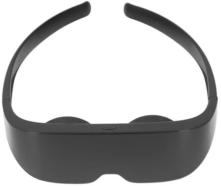 Lunettes VR sans Fil 4K, Lunettes Intelligentes VR Résolution Ultra HD pour réalité Virtuelle avec légèreté Rechargeable Réglable, Expérience Visuelle Immersive, Longue Durée de