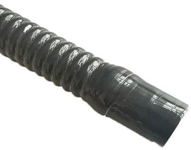 30–100 mm, schwarzer, universeller, flexibler Silikonschlauch, Kühlerrohr für Lufteinlass, Hochdruck-Gummiverbinder, 900 mm, Innendurchmesser 50 mm