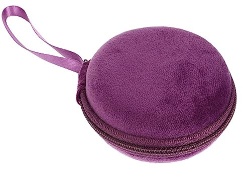 BELLIFFY Tragetasche Für Parfümflaschen Und Ätherische Öle Mit Reißverschluss Stoßgeschützter Boden 10 Fläschchen Kapazität Praktisches Trageband Für Unterwegs