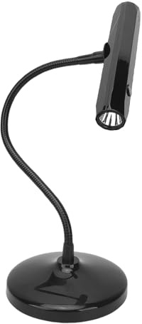 Denash Tragbare Schwanenhals-Gel-Nagellampe für Zuhause und Nagelstudio, LED-Licht mit 60S-Timer für Empfindliche Betten, Kompatibel mit USB-Ladegeräten, ABS-Gehäuse (BLACK #12)
