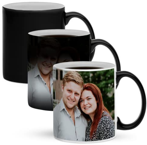 your surprise Mug Magique Personnalisé avec Photo - Tasse Thermoréactive révélant l'image avec chaleur, idée cadeau originale (Mug Magique)