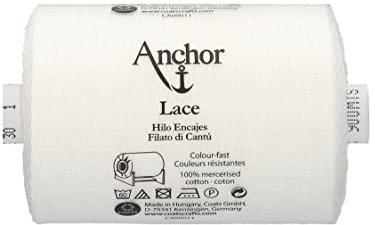 Anchor Lace 30 Klöppelgarn, 900m, T198030-00001, Farbe:1, Stickgarne