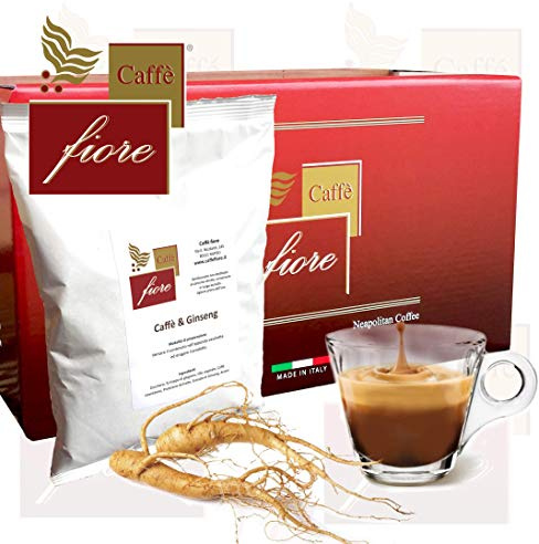 Caffè fiore Ginseng Bar 1 Confezione da 500 g. Torrefazione Caffè fiore Preparato solubile per Uso Professionale