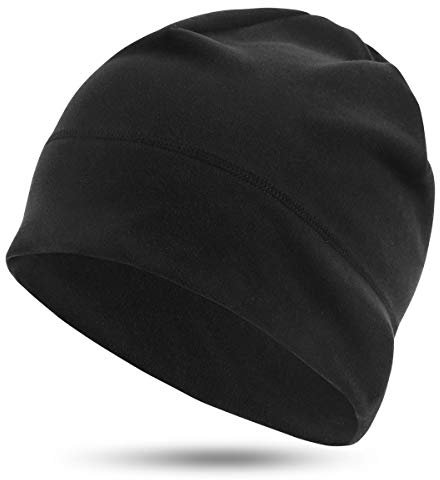 HASAGEI Laufmütze Herren und Damen Sportmütze Fahrrad Mütze Funktionsmütze Fleece Thermo Atmungsaktiv für Laufen Skifahren Radfahren Snowboarden Klettern Motorradfahren Outdoor