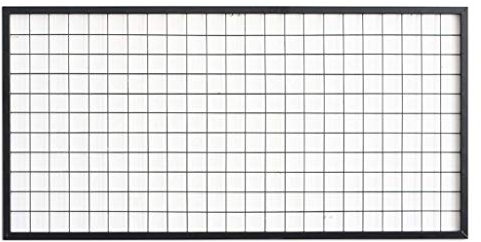 Sywlwxkq Wanddekorationen Design Regal Multifunktion Metallgitter Gitterplatte, Wanddekoration/Foto Wand- / Wandkunst Display & Organizer, Clip Foto Wandbehang Bild Wand Aufbewahrungszube