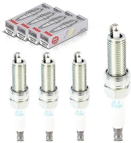 NGK Candela accensione 96412 Tipo di raccordo SAE Elettrodo centrale - iridio 1 Elettrodo di massa schermato/a 5 kOhm con sede-tenuta piatta Apertura chiave: 16 mm Lunghezza filettatura: 26,5mm