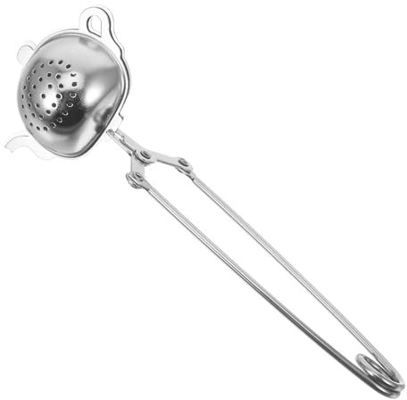 IMIKEYA Infuseur À Thé À Long Manche Feuilles Mobiles Infuseur À Thé Cuillère Filtre À Thé Passoire Pour Feuilles De Thé En Vrac Pince Boule De Thé Thé Filtre Pince