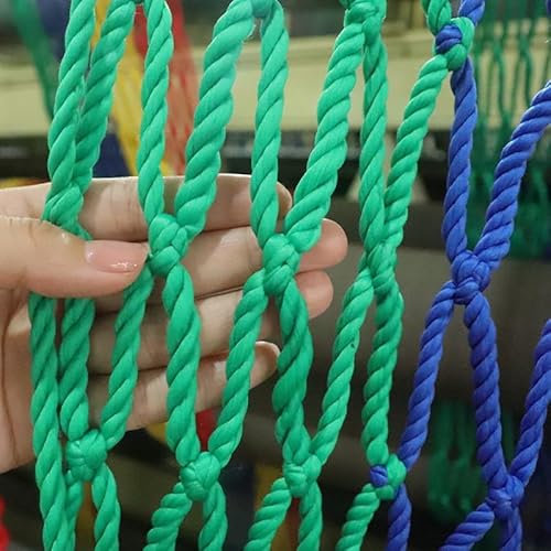 JITEM Kletternetz Kinder Outdoor, Seilnetz, Kletternetz für Kinder im Freien, Spielplatz-Schutznetz, Anti-Fall-Sicherheitsnetz, dekoratives Netz(Size:2x3m(6.6 * 10ft))
