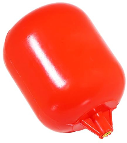 SPARES2GO 4 1/2 Toilet Float Plastic Cylinder Cistern Water Tank Ballcock Flush Valve (5/16 BSW Brass Thread)