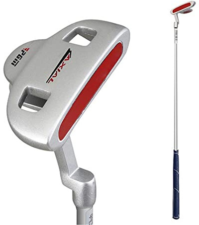 Kids Golf Putter Children Boys Girls Right Handed Golf Club Putter Junior Portable Golf Push Rod for 3-12 Children Sports (age 6-8,red)