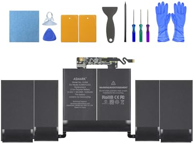 A1964 Akku Ersatz für MacBook Pro A1989 (2018,2019) A2251(2020) 13 Zoll A1964 Laptop Battery