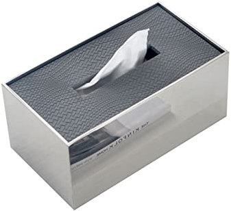 Prettiee Taschentuchbox-Halter, Taschentuchbox-Abdeckung, Moderne Taschentuchbox-Abdeckung aus Edelstahl