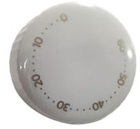 Jfbsgbs Perilla De Control De Freidora De Aire - Compatible con Philips HD9200 - Perilla De Sincronización De Repuesto(White (Long))