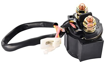 GOOFIT relé de Arranque solenoide reemplazo para Chino Fabricado GY6 50 CC 60 CC 80 CC 125 CC 150 CC ATV Dirt Bike Kart Scooter Motor reemplazo para Bicicleta de Bolsillo