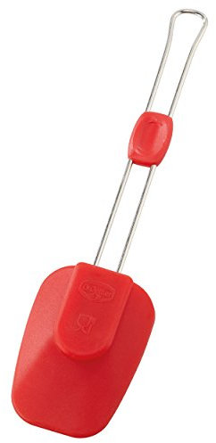 Dr. Oetker Silikon-Rührlöffel Flexxibel, Küchen-Schaber mit Funktionsteil aus Silikon, hochwertiger Löffel aus Platinsilikon - hitzebeständig bis 230 Grad, Menge: 1 Stück