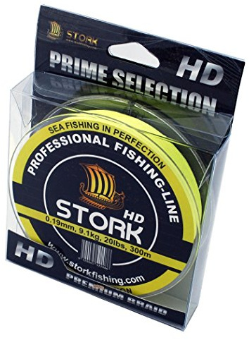 Stork HD, 4-Fach geflochtene Angelschnur 300m