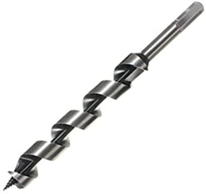 EsportsMJJ 230mm 6-28mm Hex Shank Brad Point Drill SDS Auger Drill Bit Spiral Wood Drilling Tool - 22MM