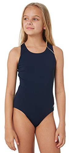 Zoggs Cottesloe Sportsback Maillot de bain pour fille, bleu marine, 14-15 ans