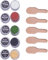 Bacher Compuestos de Pulido Set - Pasta para Asentador de Cuero Strop - 4x7g + Bálsamo suavizante de cuero