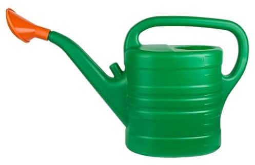 Cost Wise lightweight Watering Cans,indoor-outdoor-greenhouse-patio with rose sprayer (5L)
