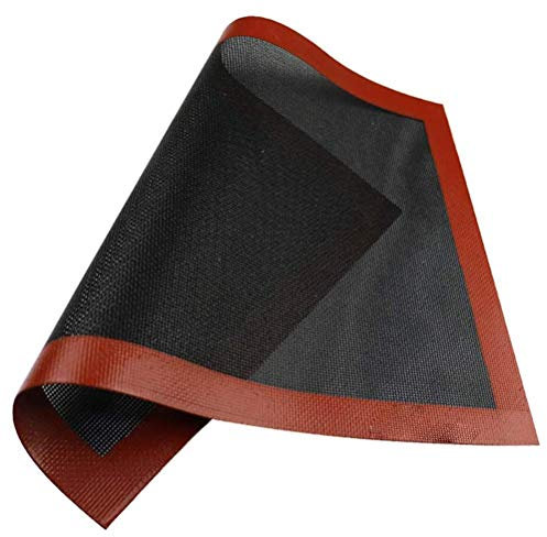 Feuille de tapis de cuisson en silicone micro-perforé - Tapis de plat de cuisson pour four à micro-ondes, tapis en silicone antiadhésif réutilisable pour biscuits / gâteau / pizza /fabrication de