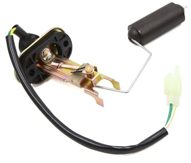 A ABSOPRO Medidor De Nivel de Combustible para Motocicleta Scooter, Sensor de Aceite Para Gn-125, Color Negro
