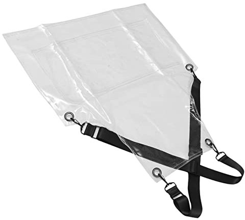 BELLIFFY Transparente Friseurschürze Aus Verstellbarer Riemen Schürze Für Damen Und Herren Zum Kochen Backen Und Gärtnern Wiederverwendbar Für Salon Zuhause Und Küche