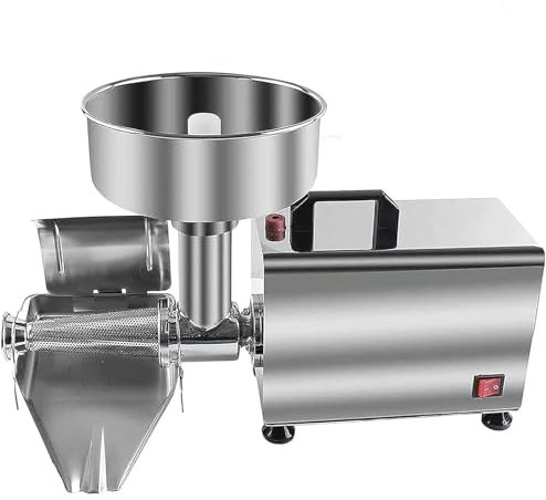 guoyjmm Presse Tomates Electrique 450W, Passoire à Tomates, Machine à Sauce Tomate Moulin à Tomates Électrique pour Sauce Tomate Maison, Salsa, Marinara, Compote de Pommes