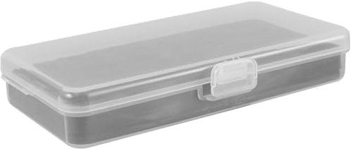 Housoutil Boîte à Canette Transparente pour Couture Organisateur Plastique Épais Boîte Vide pour Rangement De Fil