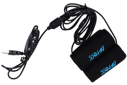 Zerodeko Manopole Riscaldate Per Moto Controllo Della Temperatura Tramite Usb Design Sottile e Installazione Facile