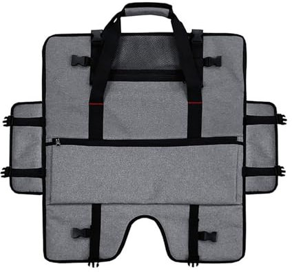 Custodia per il trasporto del monitor - Borsa da viaggio imbottita per schermi LCD da 24 a 27 , Tote di Protezione | Flangia a tracolla regolabile, Tasche , Borsa per il trasporto, grigio