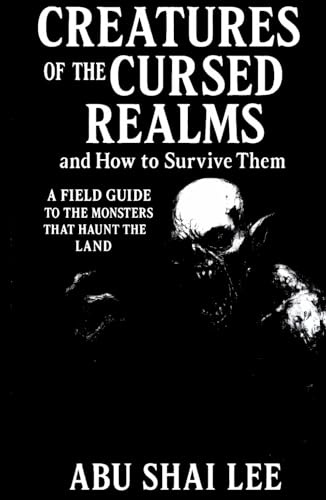 Creatures of the Cursed Realms and How to Survive Them: A Field Guide to the Monsters That Haunt The Land - (black and white edition)