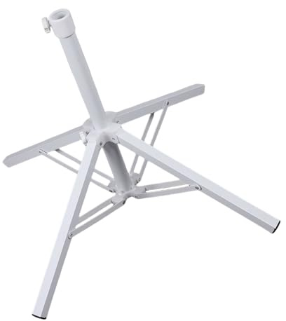 XAGMODSHN Support de parasol portable de 3,2 cm de diamètre pour jardin, terrasse, design portable, adapté pour les activités de plein air, support de parasol de plage avec ancrage au sable